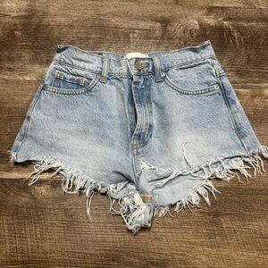 BDG High Rise Jean Shorts Size 25
